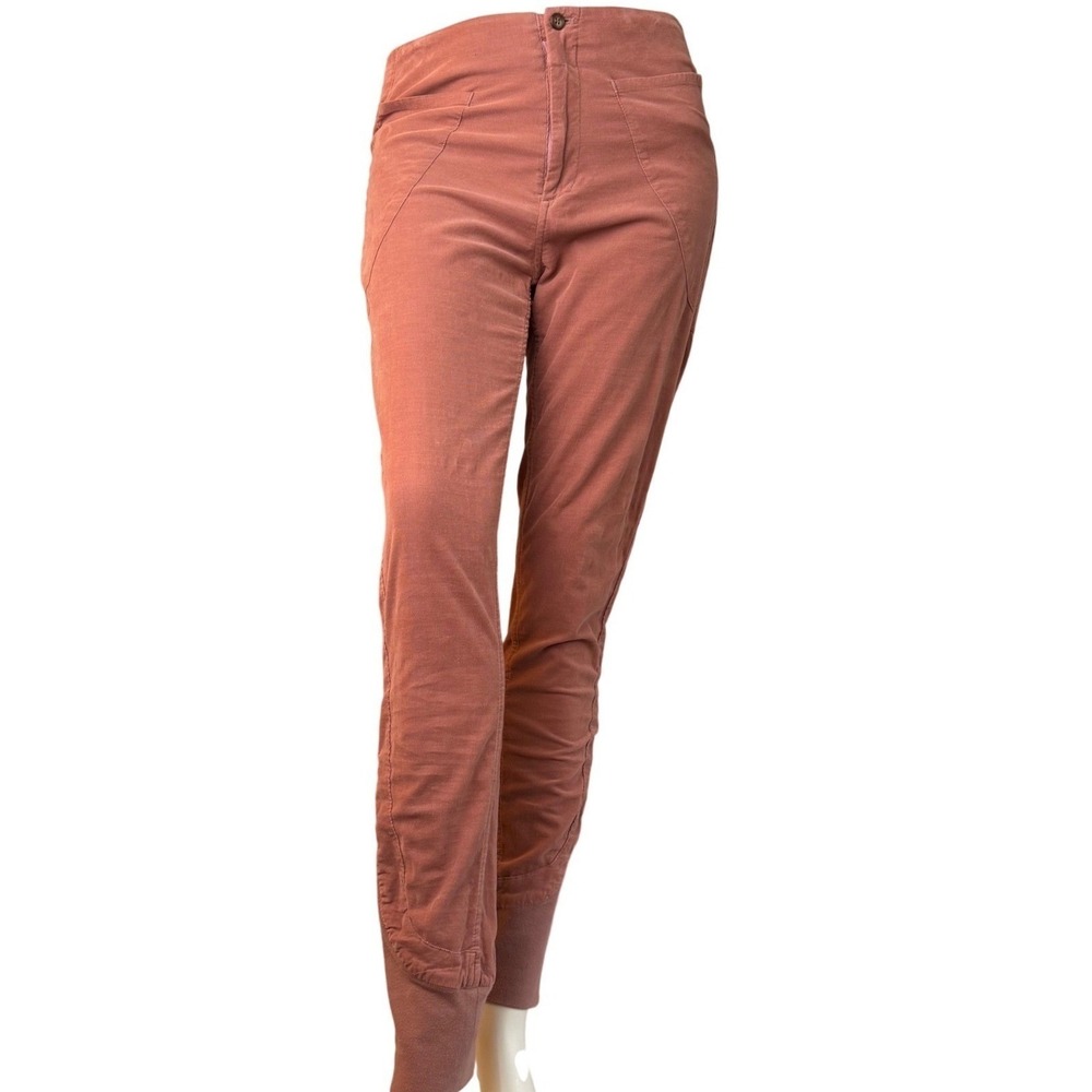 Tsumori Chisato Corduroy Pants Dusty Rose Japanese Designer Quiet Luxury Artsy S